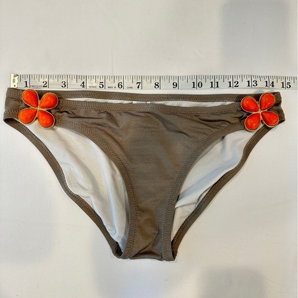 Trina Turk Stunning Flower Accent Halter 2 Piece Bikini 6 - Picture 11 of 13